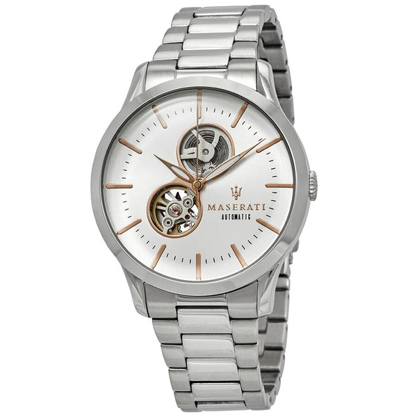 Maserati Tradizione Automatic White Dial Men's Watch R8823125001 - Watches of Australia