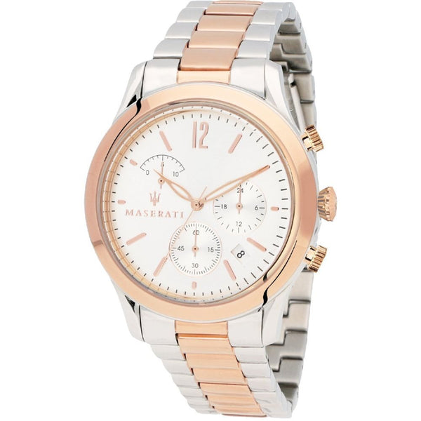 Maserati Tradizione Chronograph Silver Dial Men's Watch R8873625001 - Watches of Australia