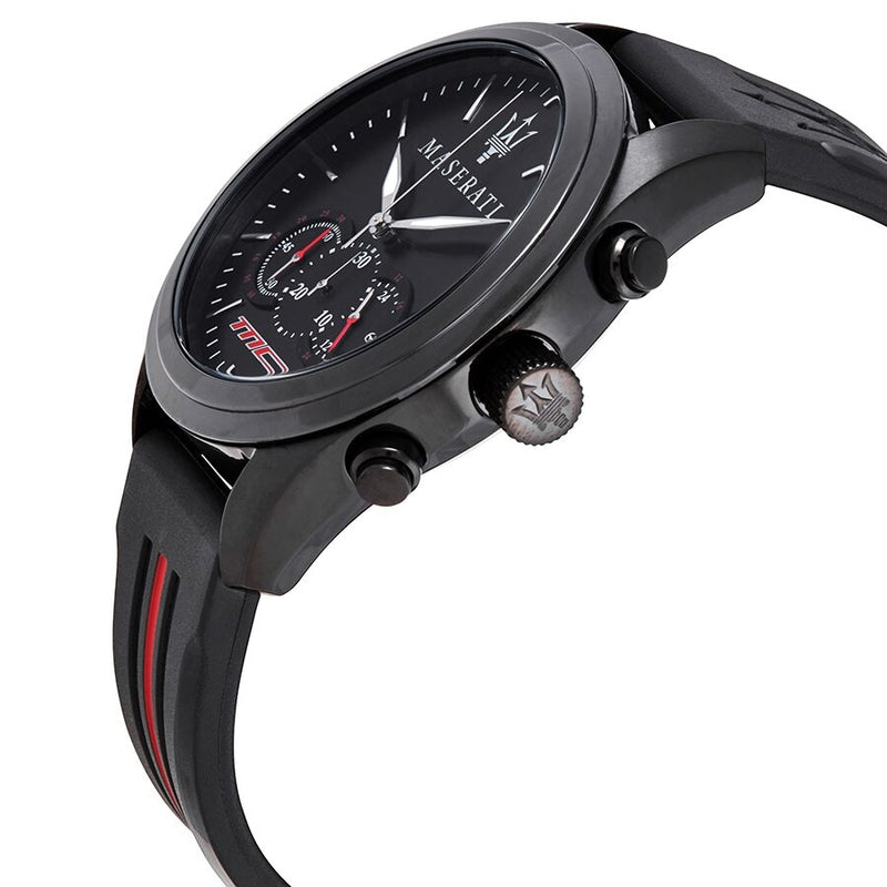 Maserati Traguardo Chronograph Black Dial Men's Watch #R8871612004 - Watches of Australia #2