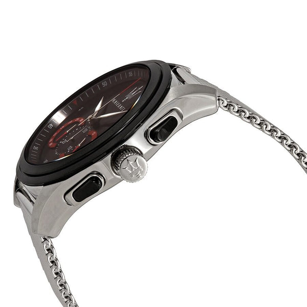 Maserati Traguardo Chronograph Black Dial Men's Watch R8873612005 - Watches of Australia #2