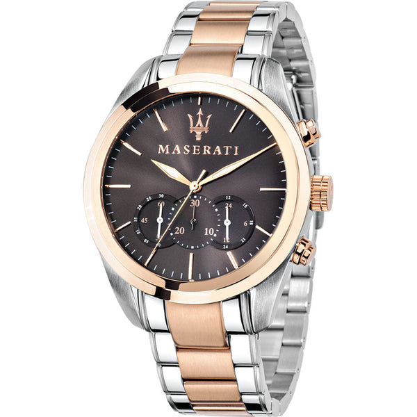 Maserati Traguardo Chronograph Brown Dial Men's Watch R8873612003 - Watches of Australia