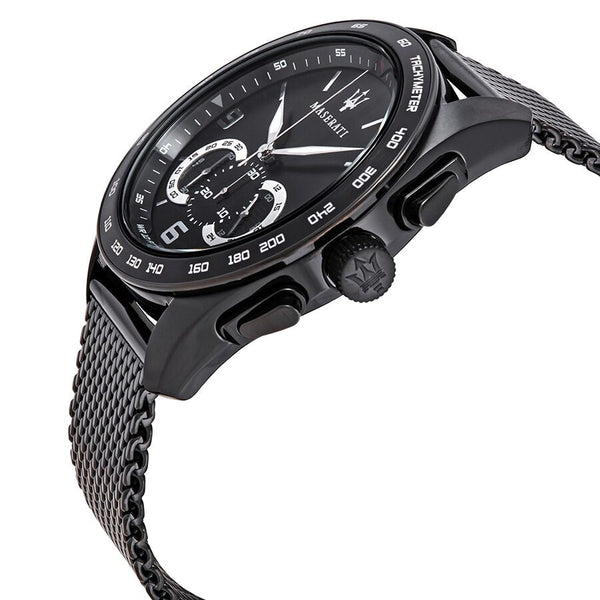 Maserati Traguardo Chronograph Quartz Black Dial Men's Watch R8873612031 - Watches of Australia #2