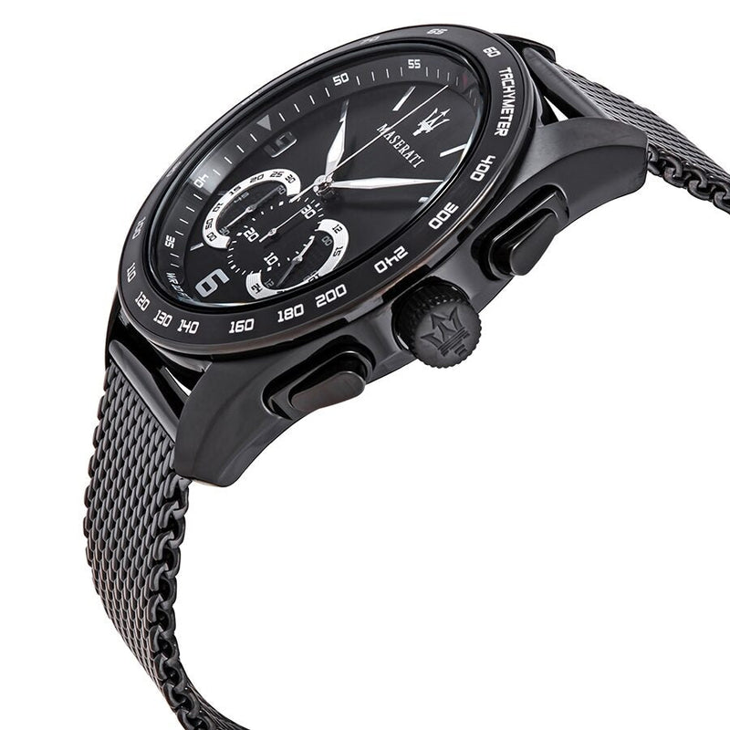 Maserati Traguardo Chronograph Quartz Black Dial Men's Watch R8873612031 - Watches of Australia #2