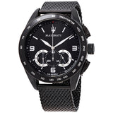 Maserati Traguardo Chronograph Quartz Black Dial Men's Watch R8873612031 - Watches of Australia