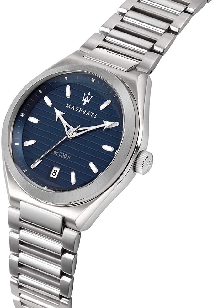 Maserati Triconic Quartz Blue Dial Men’s Watch R8853139002 - Watch