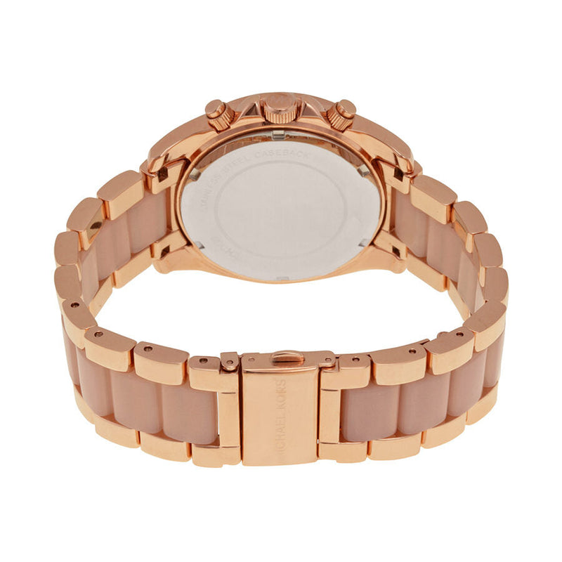 Michael Kors Blair Chronograph Rose Dial Ladies Watch MK5943 - Watches of Australia #3