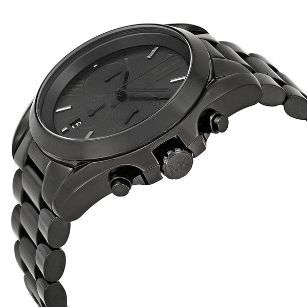 Michael Kors Bradshaw Chronograph All Black Unisex Watch MK5550 - Watches of Australia #2