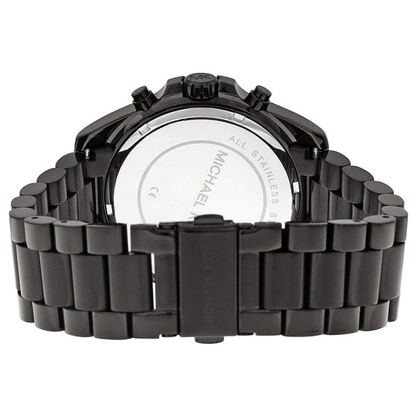 Michael Kors Bradshaw Chronograph All Black Unisex Watch MK5550 - Watches of Australia #3