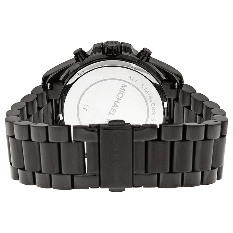 Michael Kors Bradshaw Chronograph Black Dial Unisex Watch #MK5550 - Watches of Australia #3