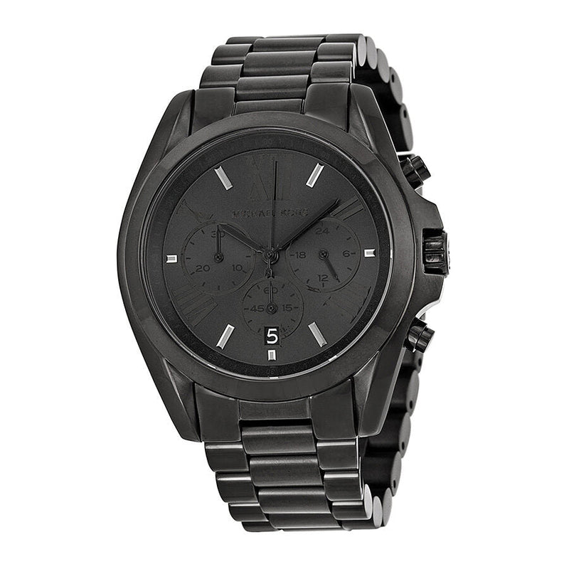 Michael Kors Bradshaw Chronograph Black Dial Unisex Watch #MK5550 - Watches of Australia