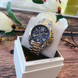 Michael Kors Bradshaw Chronograph Blue Dial Ladies Watch MK5976