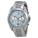 Michael Kors Bradshaw Chronograph Blue Dial Stainless Steel Ladies Watch Watch MK6099 - Watches of Australia
