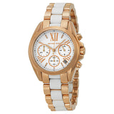 Michael Kors Bradshaw Chronograph White Dial Ladies Watch MK5907 - Watches of Australia