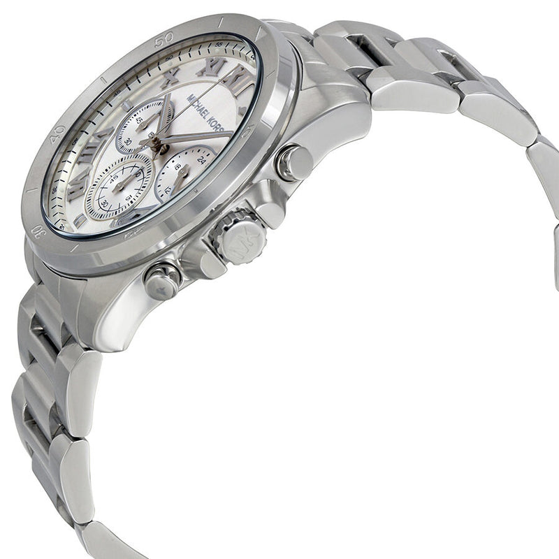 Michael Kors Brecken Silver Dial Men's Chronograph Watch MK8562 - Watches of Australia #2