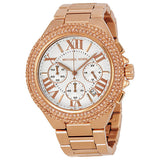 Michael Kors Camille Chronograph Rose Gold-tone Ladies Watch MK5636 - Watches of Australia