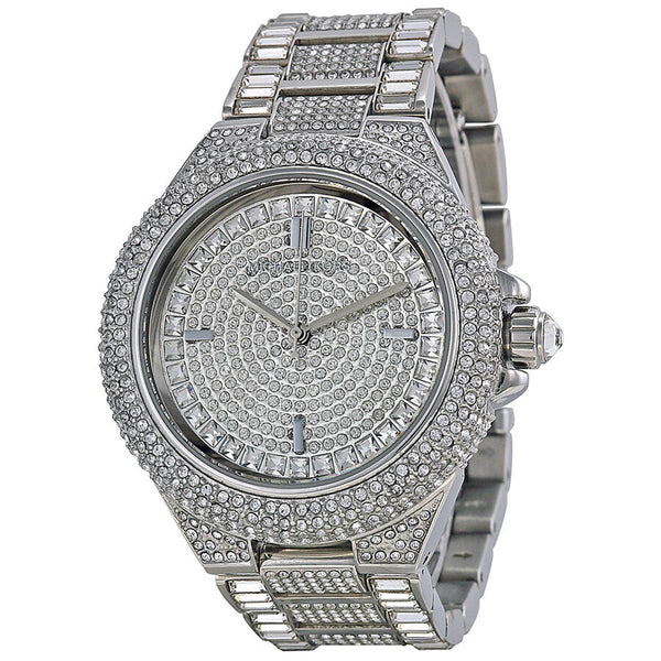 Michael Kors Camille Crystal Pave Dial Crystal Encrusted Ladies Watch Mk5869 - The Watches Men & CO