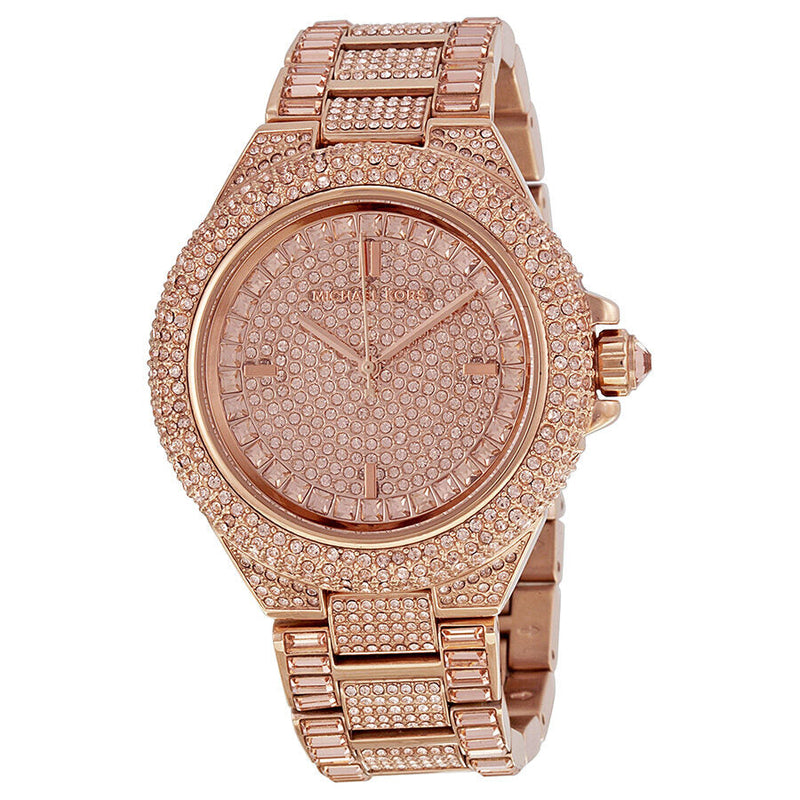 Michael Kors Camille Rose Dial Rose Gold-tone Ladies Watch MK5862 - Watches of Australia