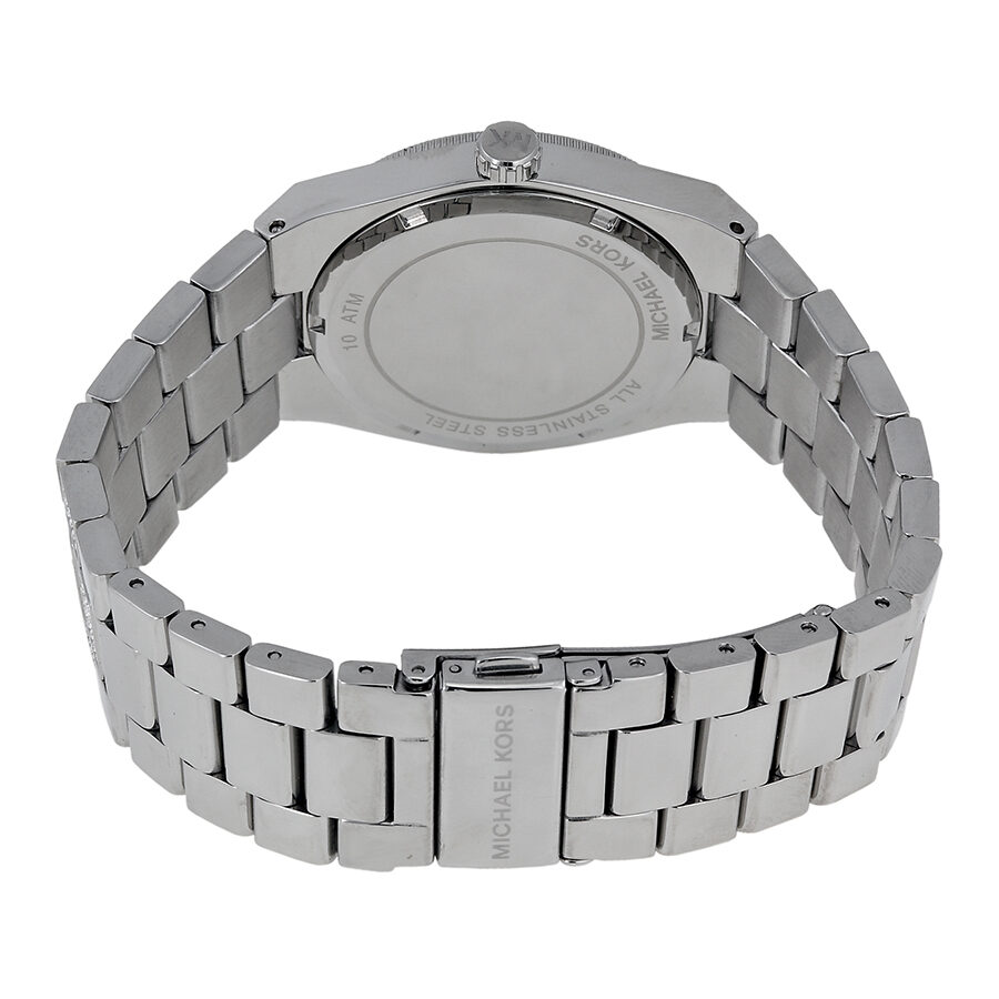 Michael Kors Channing Black Crystal Pave Stainless Steel Watch MK6089