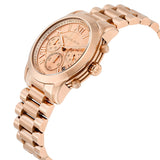 Michael Kors Cooper Chronograph Rose Dial Rose Gold-tone Ladies Watch MK6275 - Watches of Australia #2