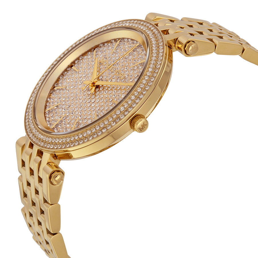 Michael Kors Darci Crystal Pave Dial Ladies Watch MK3438