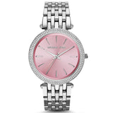 Michael Kors Darci Crystal Paved Pink Dial Ladies Watch MK3352