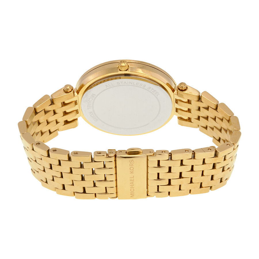Michael Kors Darci Gold Crystal-set Dial Gold-tone Ladies Watch MK3398
