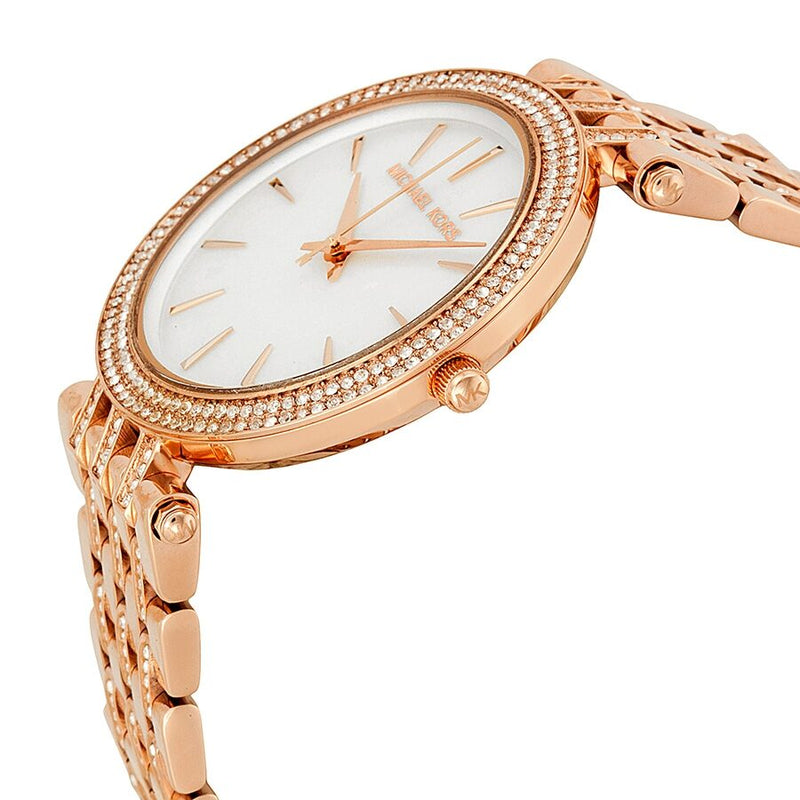 Michael Kors Darci Mother of Pearl Dial Crystal Ladies Watch MK3220 - Watches of Australia #2