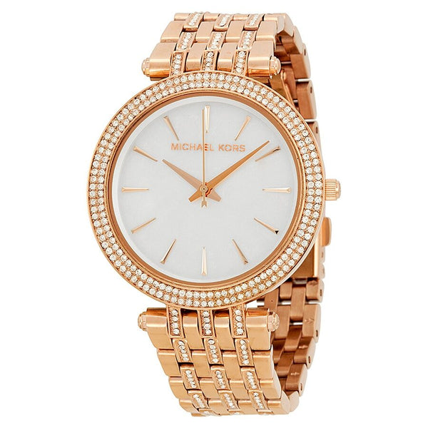 Michael Kors Darci Mother of Pearl Dial Crystal Ladies Watch MK3220 - Watches of Australia