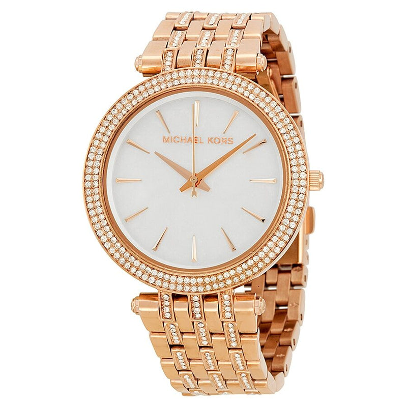 Michael Kors Darci Mother of Pearl Dial Crystal Ladies Watch MK3220 - Watches of Australia