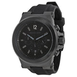Michael Kors Dylan Black Silicone Strap Men's Watch MK8152 - Watches of Australia