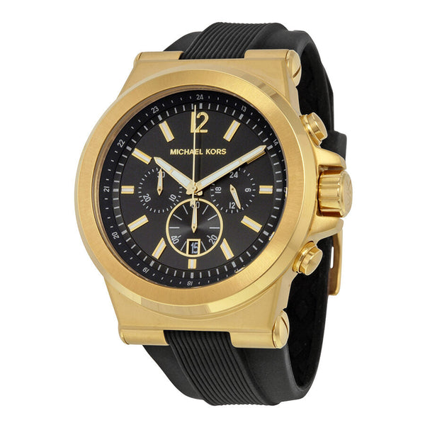 Michael Kors Dylan  Chronograph Black Dial Men's Watch MK8445 - The Watches Men & CO