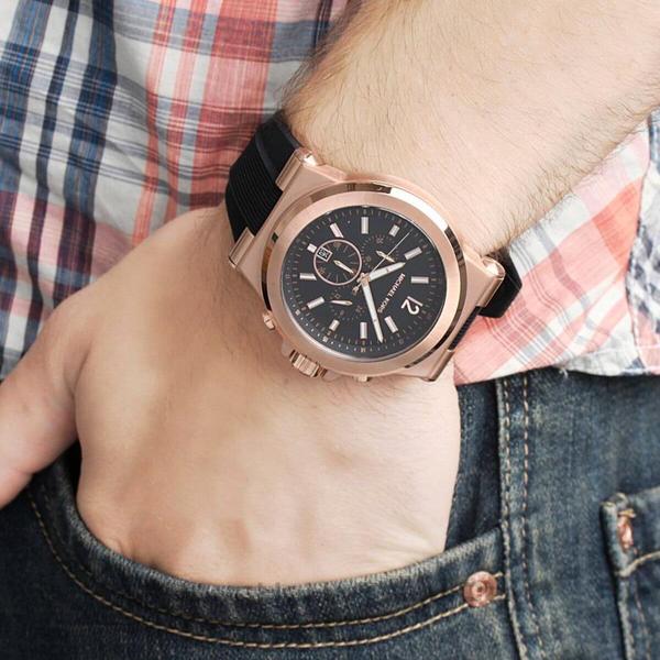 Michael Kors Dylan Chronograph Black Dial Men’s Watch MK8184 - Watch