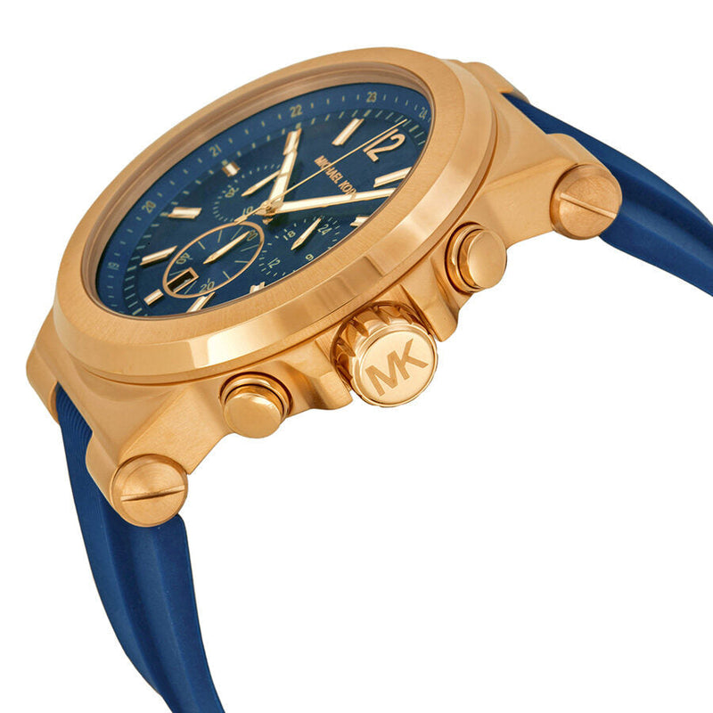Michael Kors Dylan Chronograph Navy Dial Men's Watch #MK8295 - Watches of Australia #2