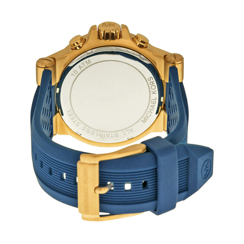 Michael Kors Dylan Chronograph Navy Dial Men's Watch #MK8295 - Watches of Australia #3