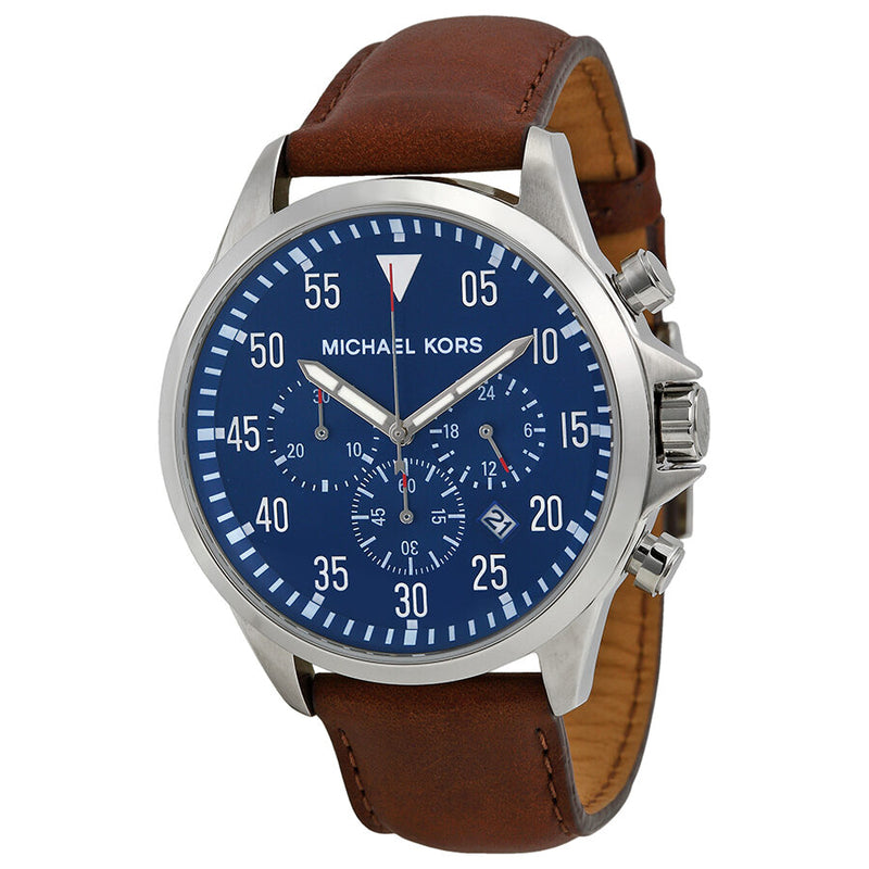 Michael Kors Gage Chronograph Blue Dial Men's Watch MK8362 - Watches of Australia