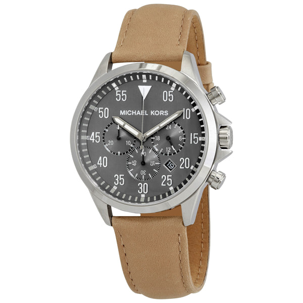 Michael Kors Gage Chronograph Quartz Grey Dial Men's Watch #MK8616 - The Watches Men & CO