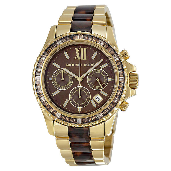 Michael Kors Glitz and Glamour Chronograph Ladies Watch MK5873 - The Watches Men & CO