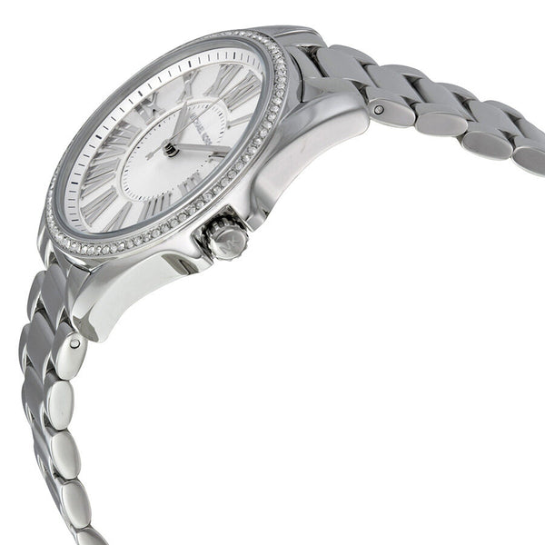 Michael Kors Kacie Silver Dial Stainless Steel Ladies Watch MK6183 - Watches of Australia #2