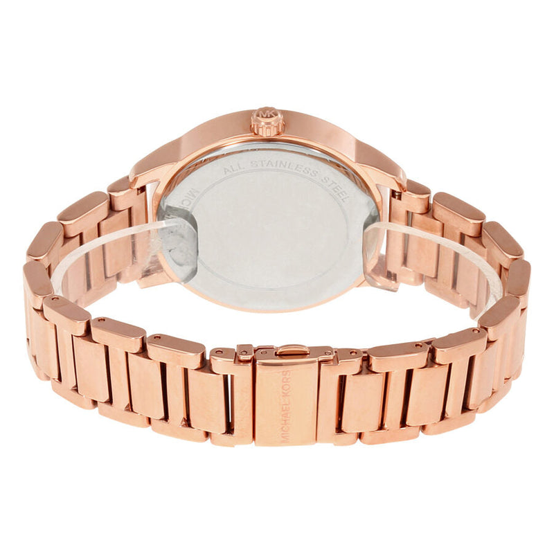 Michael Kors Kinley Pave Rose Dial Ladies Watch #MK6210 - Watches of Australia #3