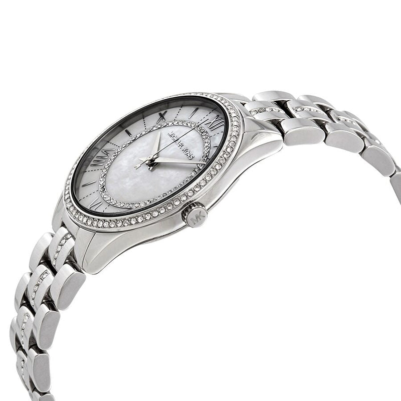 Michael Kors Lauryn Crystal Mother of Pearl Dial Ladies Watch MK3900 - Watches of Australia #2