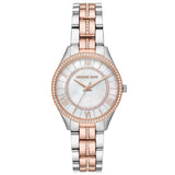 Michael Kors Lauryn Quartz White Mother of Pearl Dial Ladies Watch MK3979
