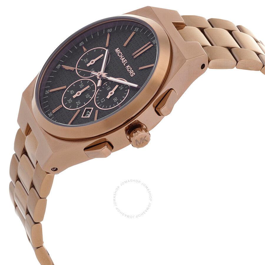 Michael Kors Lennox Chronograph Quartz Black Dial Men's Watch MK9119