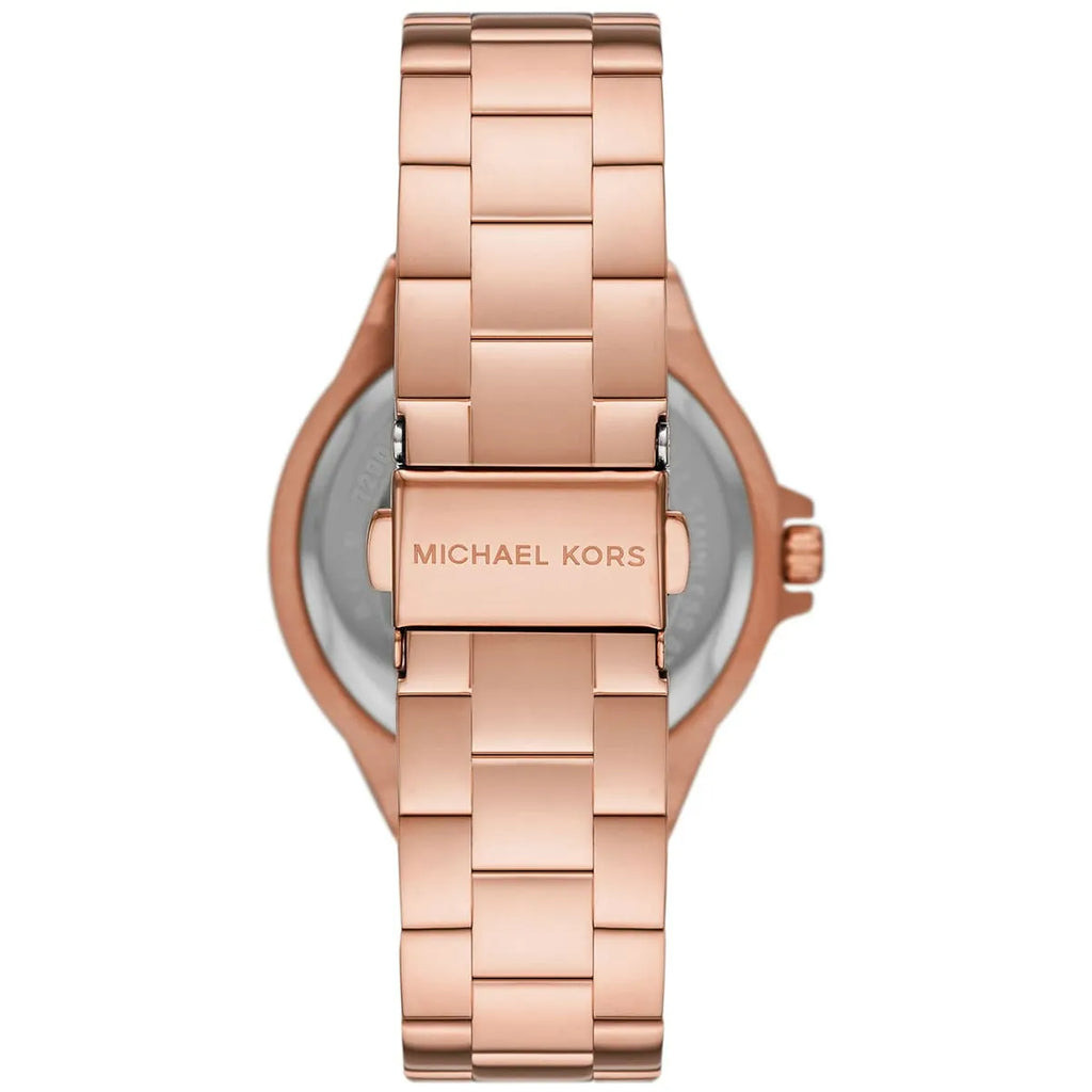 Michael Kors Lennox Three Hand Rose Gold-Tone Women's Watch - MK1063