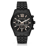 Michael Kors Lexington Black Chronograph Men's Watch MK8467