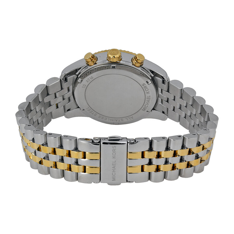 Michael Kors Lexington Chronograph Mother of Pearl Two-tone Ladies Watch #MK5955 - The Watches Men & CO #3