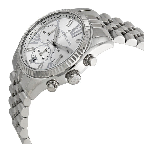 Michael Kors Lexington Chronograph Stainless Steel Ladies Watch #MK5555 - Watches of Australia #2