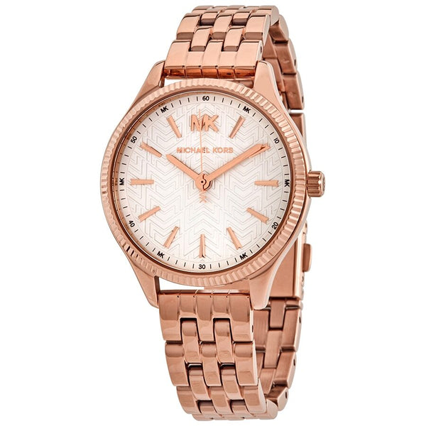 Michael Kors Lexington Quartz White Dial Ladies Watch MK6641 - The Watches Men & CO