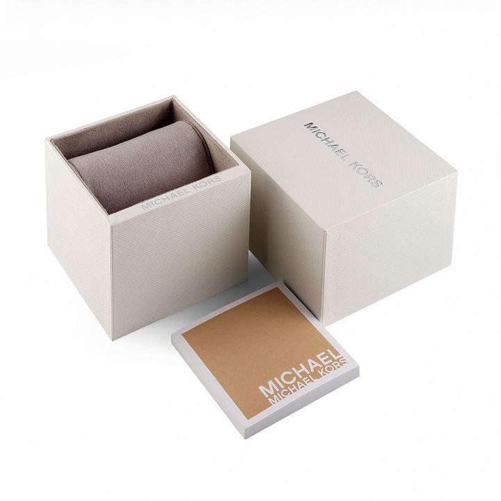 Michael Kors Lexington watch presentation box and care materials