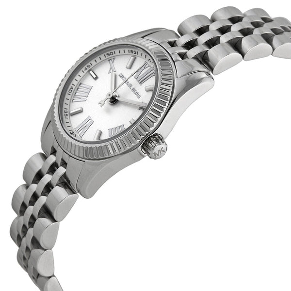 Michael Kors Lexington White Dial Stainless Steel Ladies Watch MK3228 - The Watches Men & CO #2