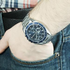 Michael Kors JetMaster Chronograph Blue Dial Men's Watch MK8354 - Watches of Australia #5